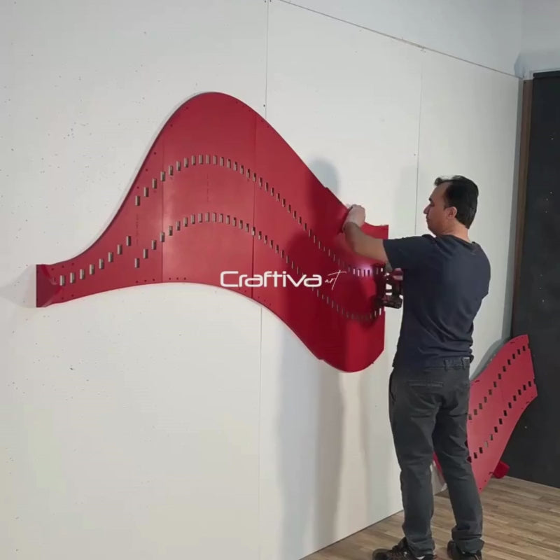 Installation guide for parametric wall art